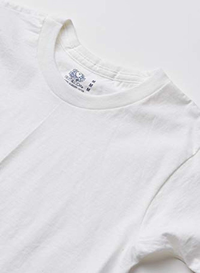 Fruit of the Loom Big Boys'3 Pack Crew Neck Tee, White, Large(Pack of 3) - Image 3