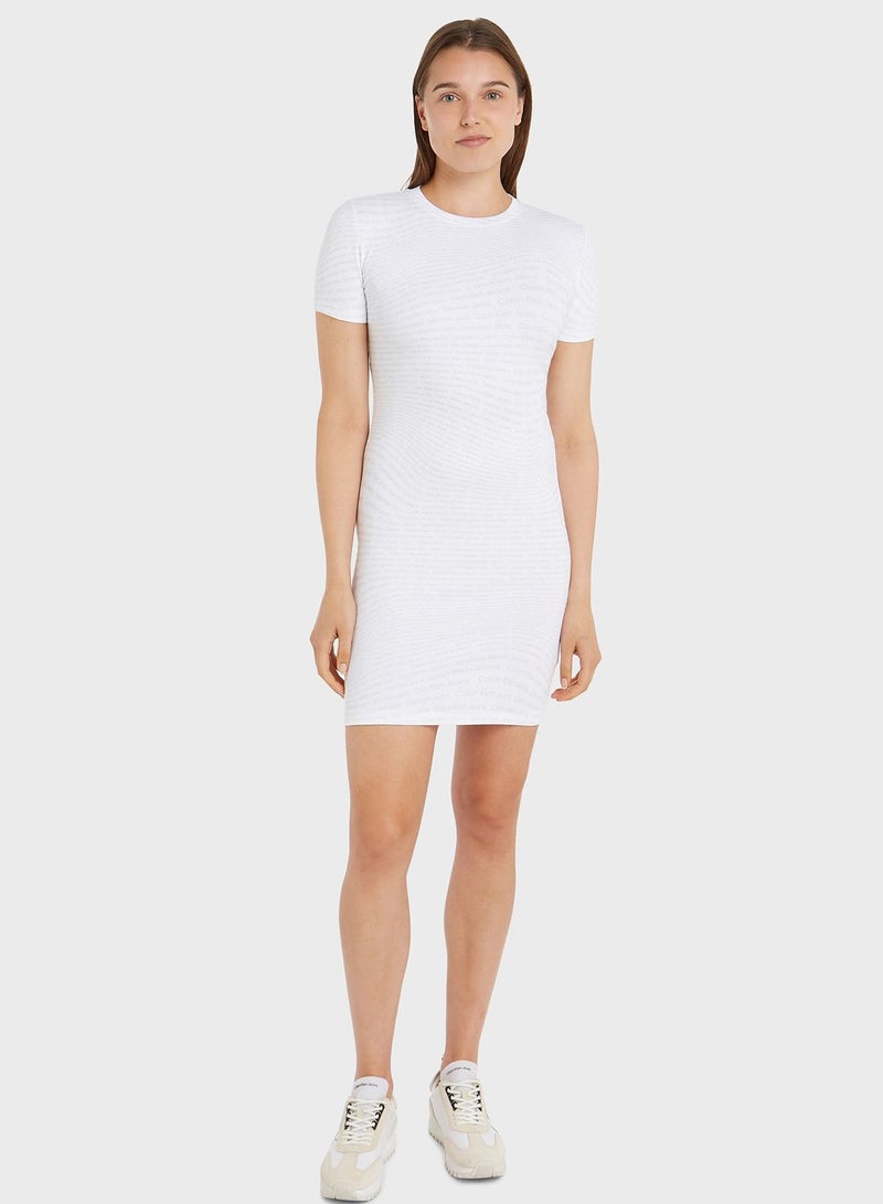 White Fitted Dress