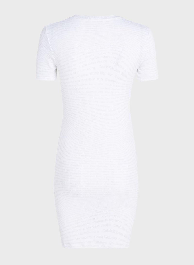 White Fitted Dress