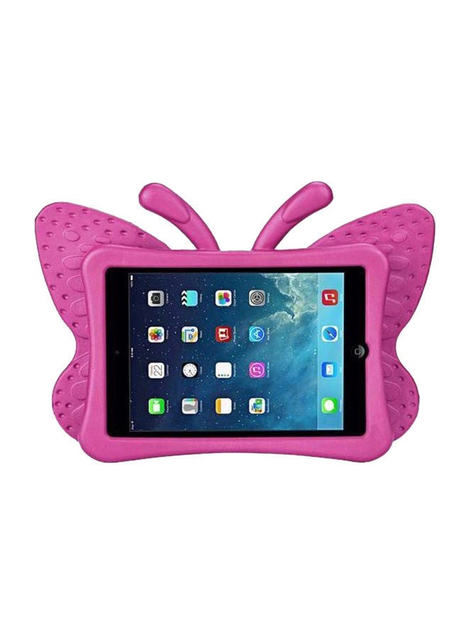 NIBEMINENT Pink 3D Kids Cute Butterfly Shockproof Eva Foam Stand Cover For Ipad Mini 3 2 1 Case 