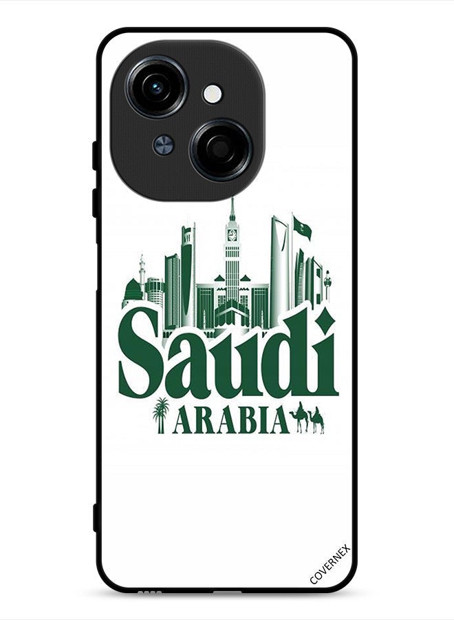 Covernex Tecno Spark Go 1S 4G Protective Case Cover Kingdom Of Saudi Arabia Artwork - Image 1