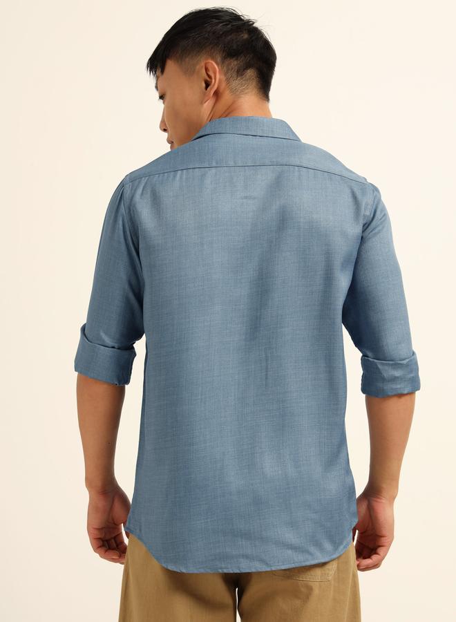 بوشيرت قميص كاجوال كلاسيك بأكمام طويلة - Image 5