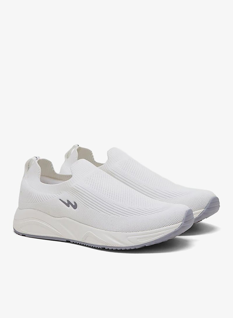 CAMPUS Men's White Slip On Shoes - Lightweight Shoes, Minimalist Designed for Style - Image 3