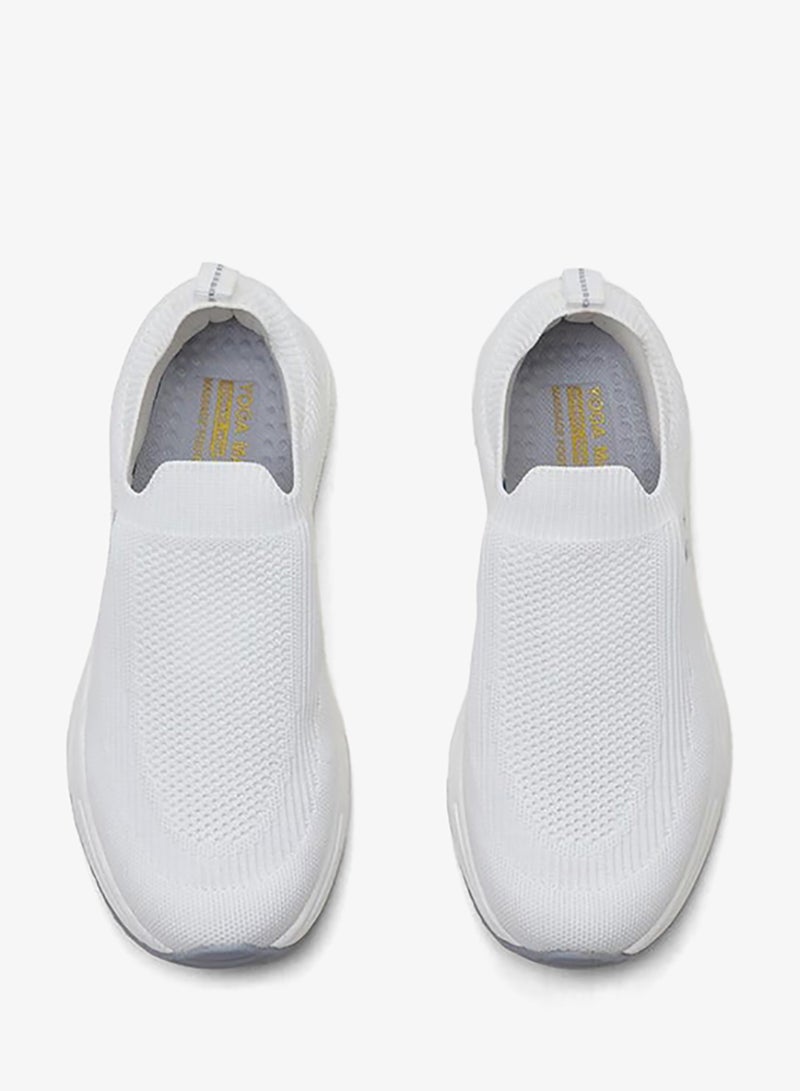 CAMPUS Men's White Slip On Shoes - Lightweight Shoes, Minimalist Designed for Style - Image 4