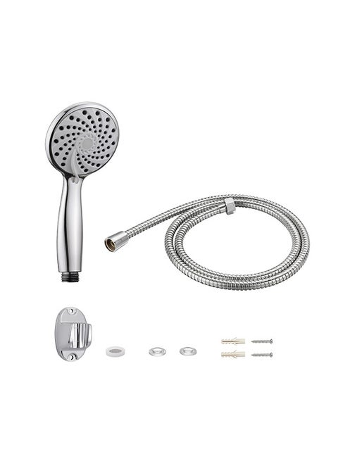 Handheld Shower Head with Hose Set -1.5m- Durable Shower Head with 3 Modes, Water-Saving Design, and Included Holder -Bathroom Upgrades Water Conservation Home Shower Improvement Personal Care