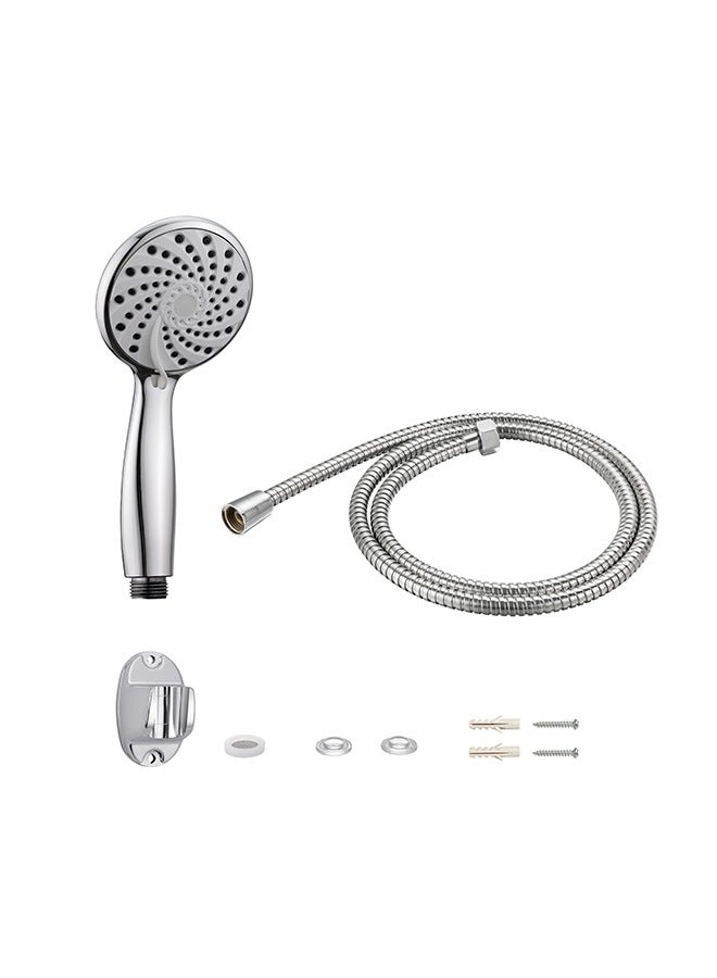 LAWAZIM Handheld Shower Head with Hose Set -1.5m- Durable Shower Head with 3 Modes, Water-Saving Design, and Included Holder -Bathroom Upgrades Water Conservation Home Shower Improvement Personal Care - Image 1