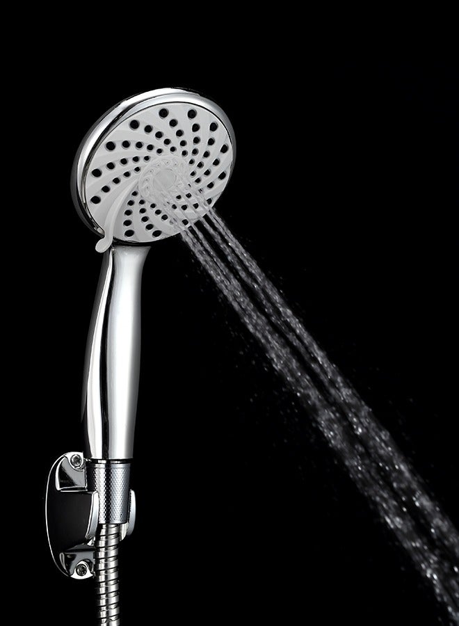 LAWAZIM Handheld Shower Head with Hose Set -1.5m- Durable Shower Head with 3 Modes, Water-Saving Design, and Included Holder -Bathroom Upgrades Water Conservation Home Shower Improvement Personal Care - Image 2