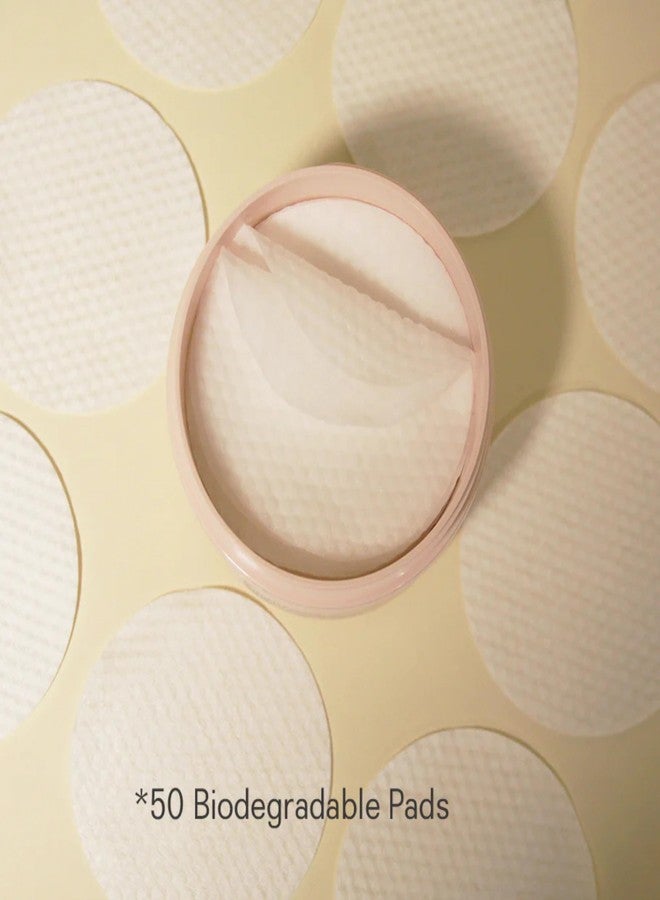 Ina Brightening & Exfoliating Pads - AHA BHA Intimate Exfoliating Pads with Lactic, Salicylic & Tranexamic Acid - Bikini Line Pads for Ingrown Hairs & Discoloration - 50 Biodegradable Pads - Image 3