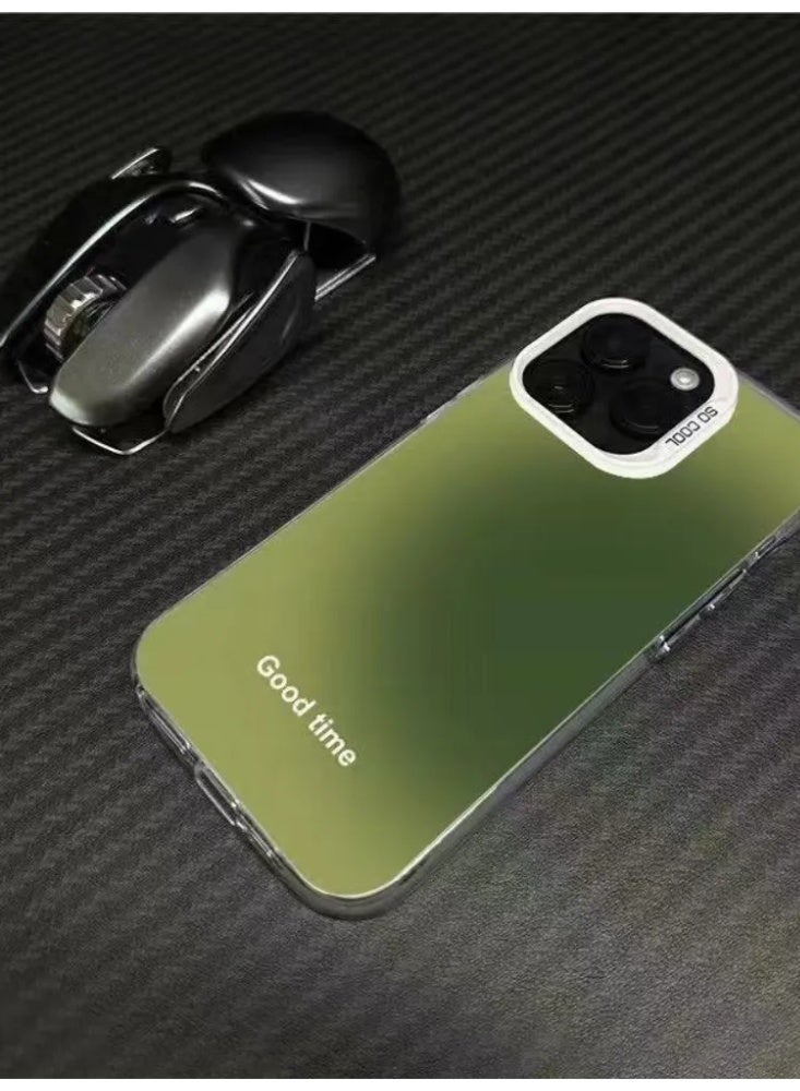 حقيبة هاتف سيليكون ناعمة بألوان متدرجة عصرية لـ iPhone 17 Pro Max - Image 2