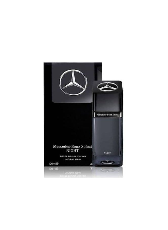 Mercedes Benz Select Night EDP 100ml - pzsku/Z5442321510A2679CF172Z/45/_/1704903499/cc06ab4e-de16-4870-9c8a-7bbb3f0487cc