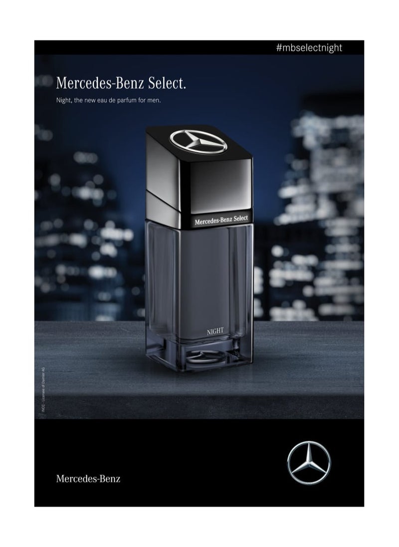 Mercedes Benz Select Night EDP 100ml - pzsku/Z5442321510A2679CF172Z/45/_/1704903677/5ac6f85c-312c-48fe-8edc-ea0fcf7d3d5f