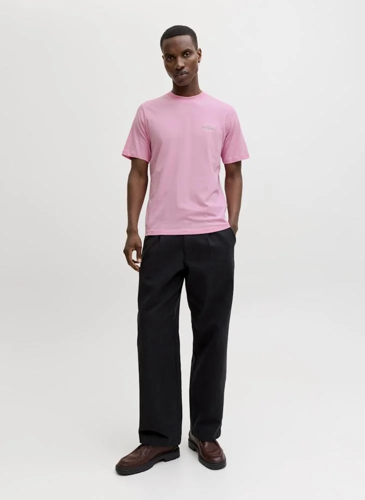 JACK & JONES  Graphic Crew Neck T-Shirt for Men | Best Price UAE