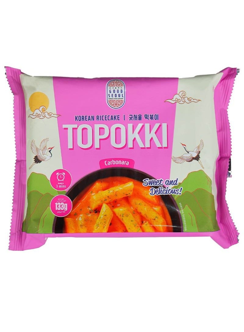 Good Seoul Korean Ricecake Topokki Tray Carbonara - Image 1