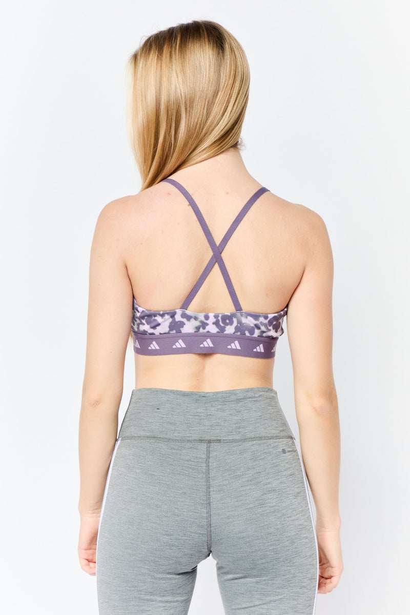 Adidas Women Padded Sports Bra, Multicolor - Image 4