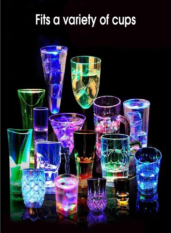 Tumahe LED Light Up Coasters,12 pcs Light Up Coasters, LED Bottle Light,6 Colors Led Bar Coaster for Bars and Parties(Wedding) in Multiple Colors and Sizes (60mm) - Image 3