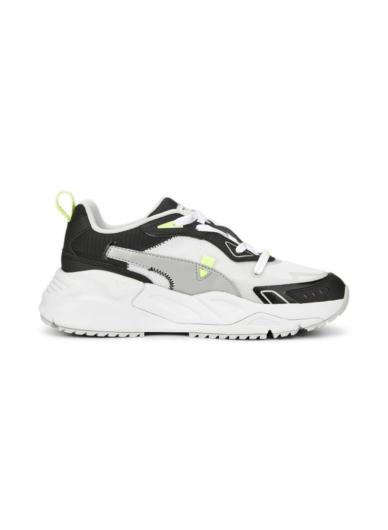 PUMA Trinomic Mira Tech Chrome Womens White Sneakers - Image 5