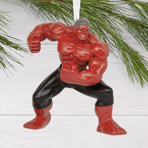 Hallmark Christmas Ornament, Marvel Studios Captain America: Brave New World Red Hulk Ornament, Gifts for Marvel Fans - Image 3