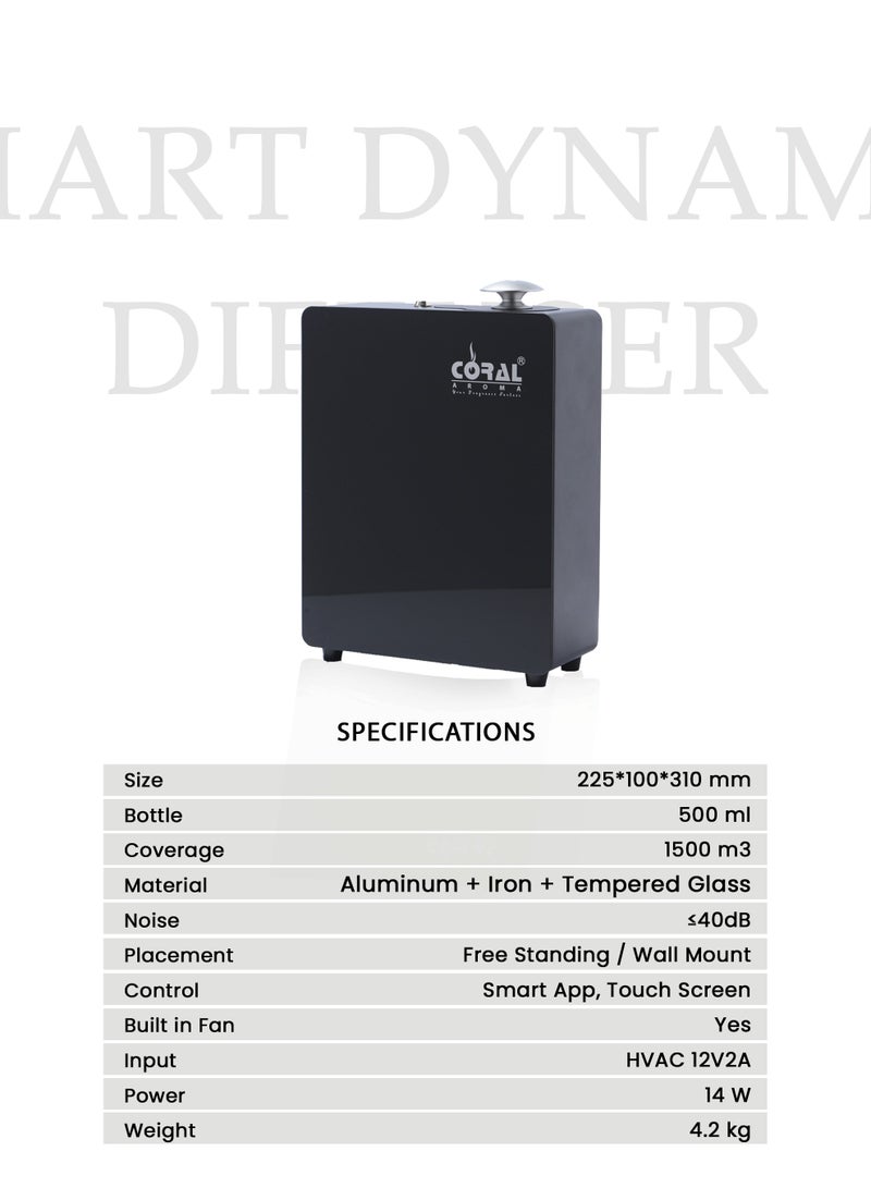 CORAL AROMA Smart Dynamic HVAC Scent Diffuser | 4300 Sqft Coverage | App Control | 1 Year Warranty  - Image 4