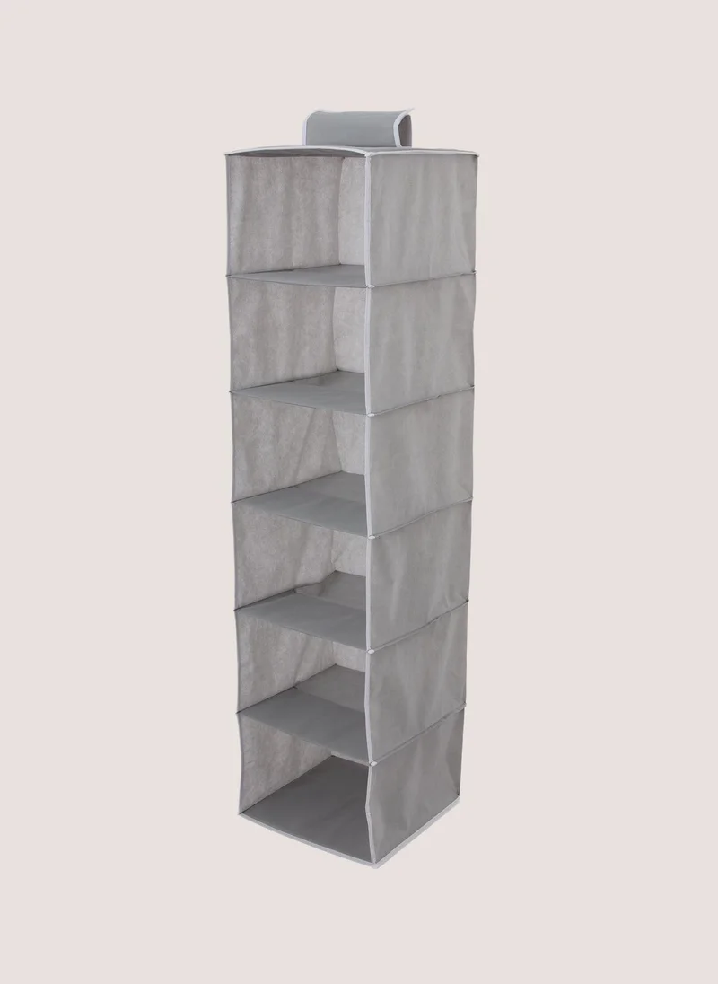 Matalan Grey Hanging Wardrobe Organiser