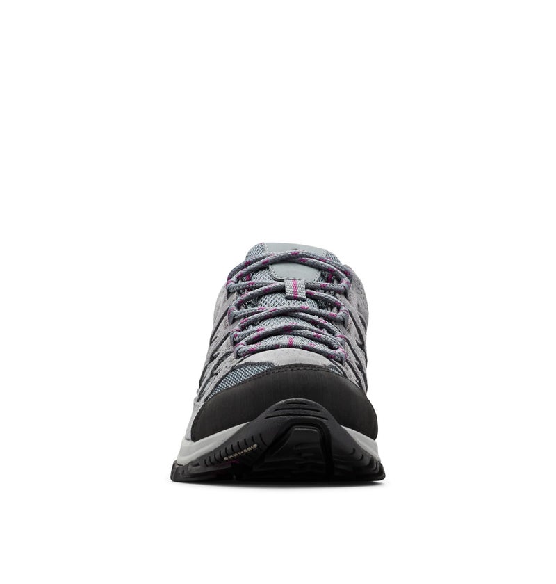 Columbia Womens Crestwood Waterproof, Graphite/Wild Iris, 8 - Image 3