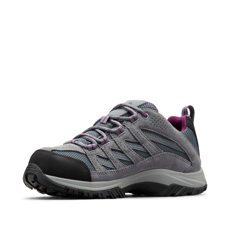Columbia Womens Crestwood Waterproof, Graphite/Wild Iris, 8 - Image 2