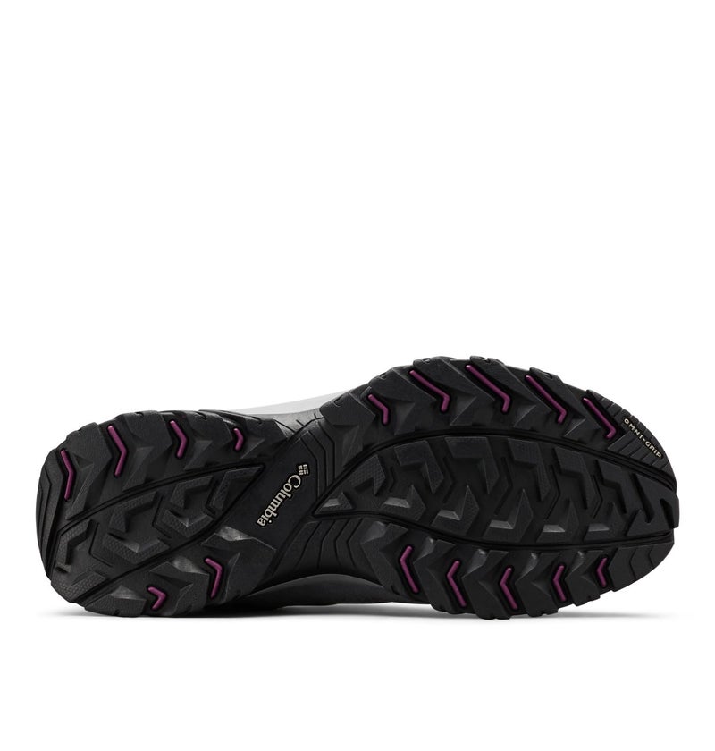 Columbia Womens Crestwood Waterproof, Graphite/Wild Iris, 8 - Image 5