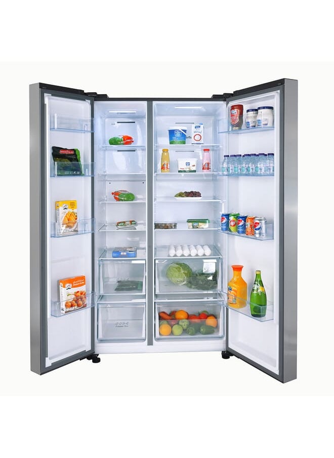 EDISON - Refrigerator Silver 22.5 Feet 637 Liters - Image 1