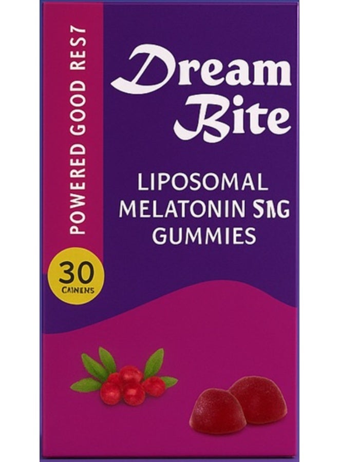 Dream Bite Liposomal Melatonin 5mg Gummies 30’s