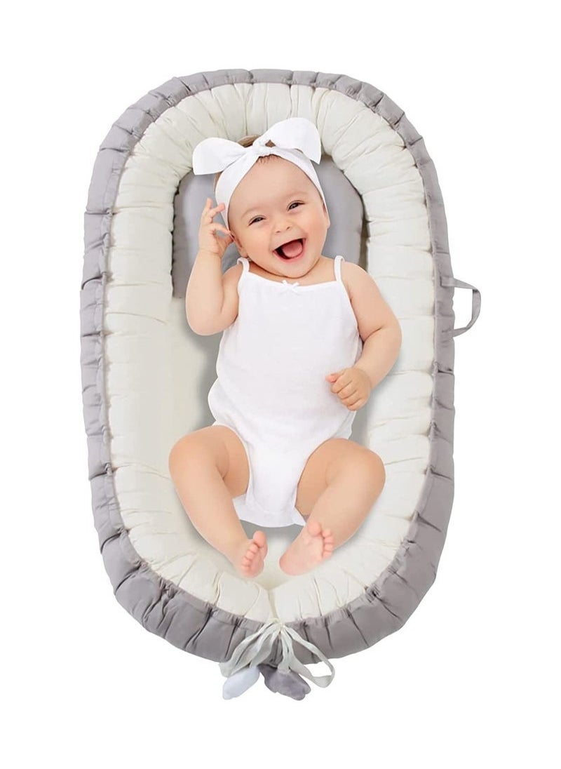 Gonice Recliner for Newborns - Portable Crib Bed for Co-Sleeping - Comfortable Recliner Cushion and Snuggle Nest with Pillow - Baby Boys & Girls (0-12 months)  - Image 5