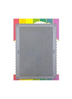 Stitchable Pinking Rectangle Die Craft Cutting Die To Perforate Paper With 10 Ct Aida Equivalent Gridded Holes For Cross Stitching And Embroidery. Pinking Rectangle - pzsku/Z544317948BE6AE9E1268Z/45/_/1692171982/3ce04d1d-3161-4265-be5b-9ad3fca283d9