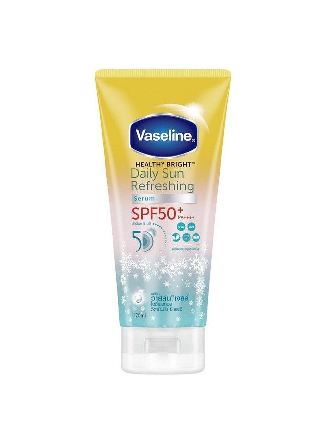 Vaseline مصل يومي منعش للشمس بعامل حماية من الشمس 50+ Pa ++++ 170 مل الجمال الكوري - Image 1