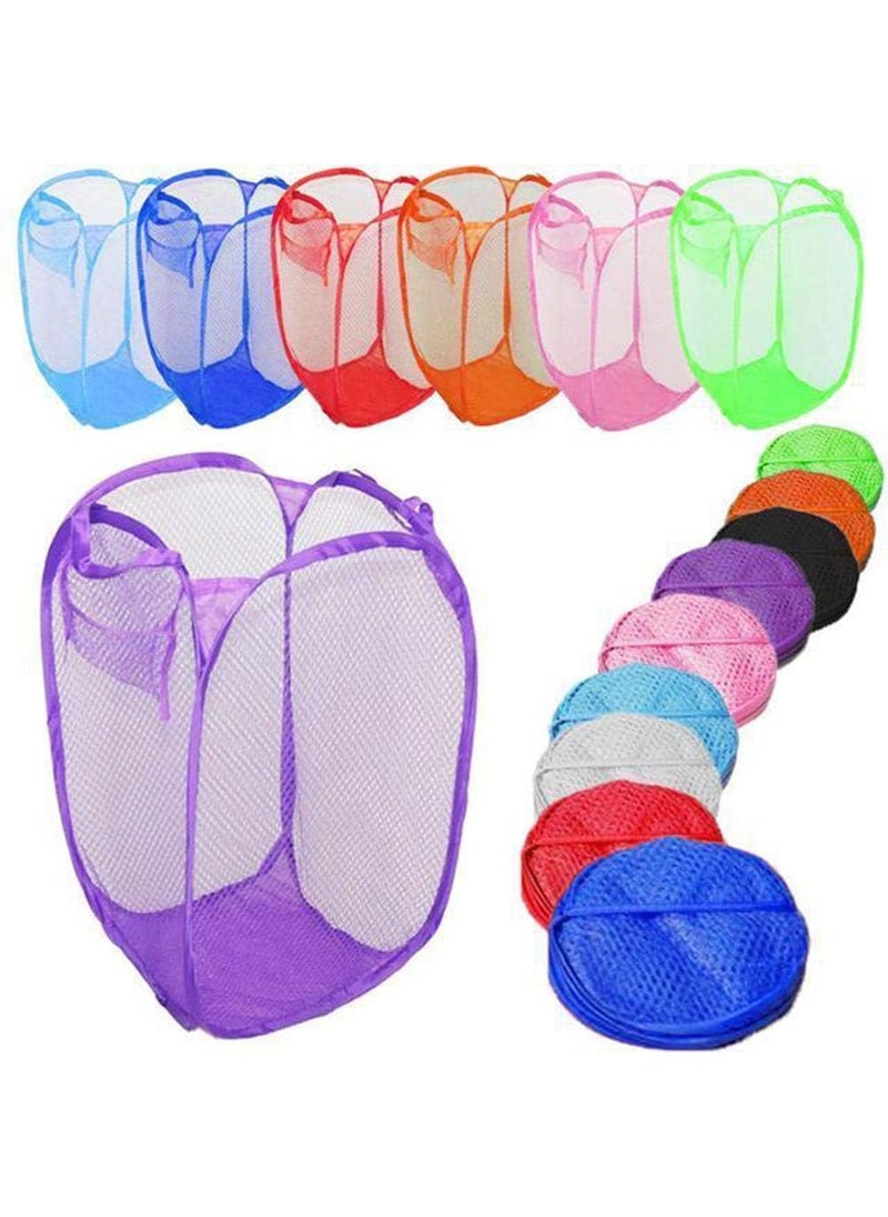 Perpetual Perpetual Cloth Basket For Laundry Waterproof Non Woven Cloth Bag For Storage Clothes Flodable Laundry Basket Bag With Handle 30 Liter Pack of 2  - Image 1