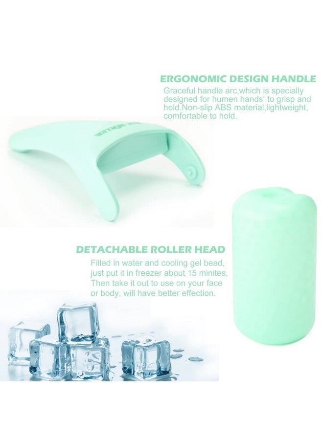 Wonderwin Ice Roller For Face And Body Massage Facial Roller Skin Care Tool For Reduce Wrinkles And Puffiness Migraine Pain Relief And Skin Tighten Cold Therapy For Cooling And Calming(Green) - Image 3
