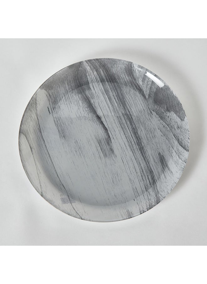 Luminarc طبق عشاء خشبي رمادي بسيط 26 × 26 سم  - Image 4