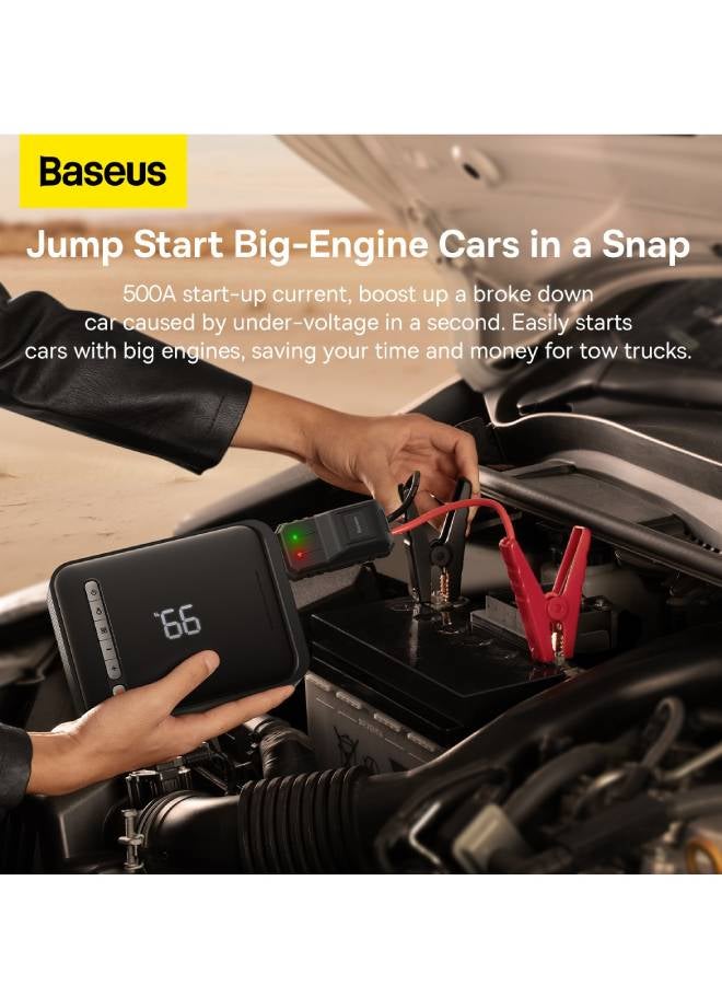 Baseus Super Energy 2-In-1 Power Bank Jump Starter and Tyre Air Compressor - Image 3
