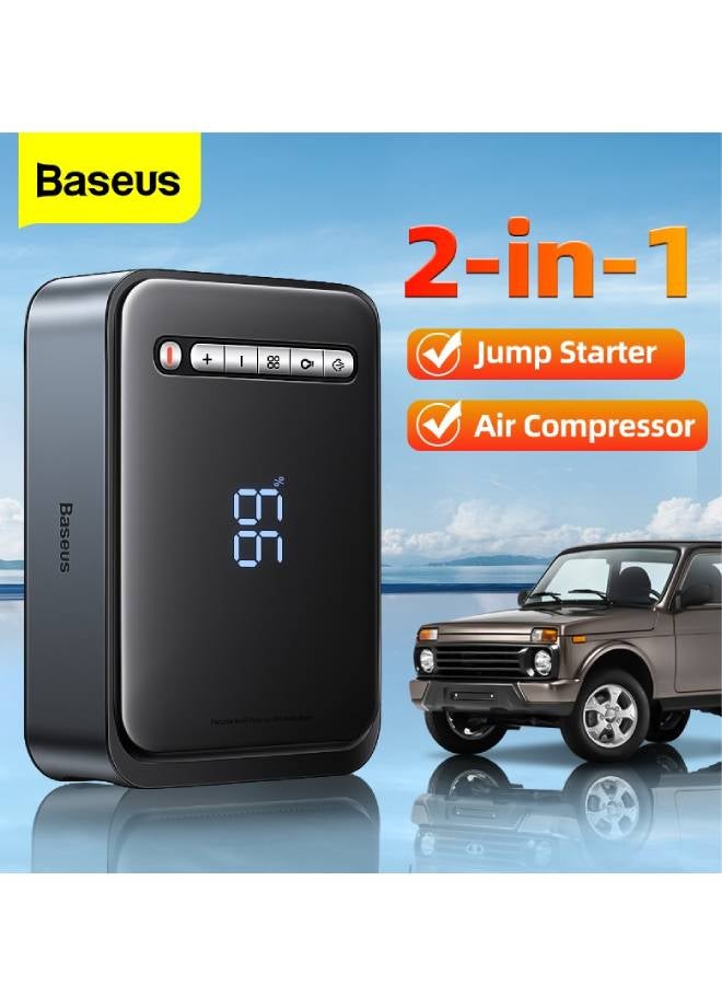 Baseus Super Energy 2-In-1 Power Bank Jump Starter and Tyre Air Compressor - Image 1