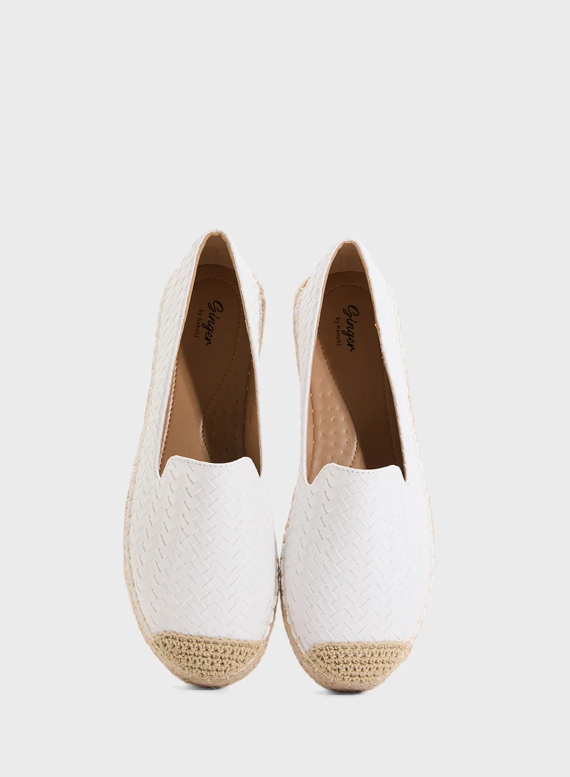 Ginger Woven Espadrille