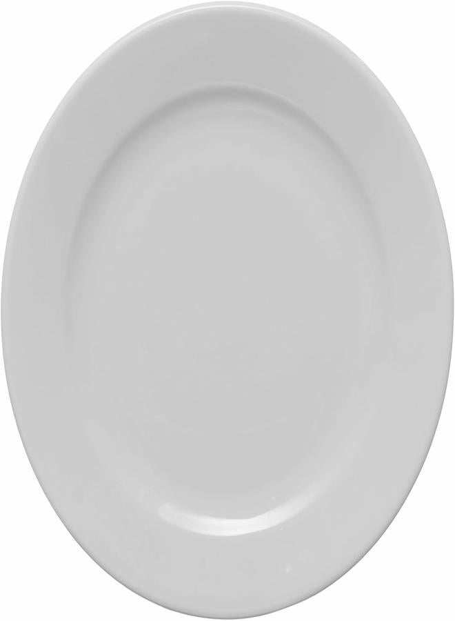 Royal Porcelain Flat Plate Shape 09 18 Cm White - Image 1