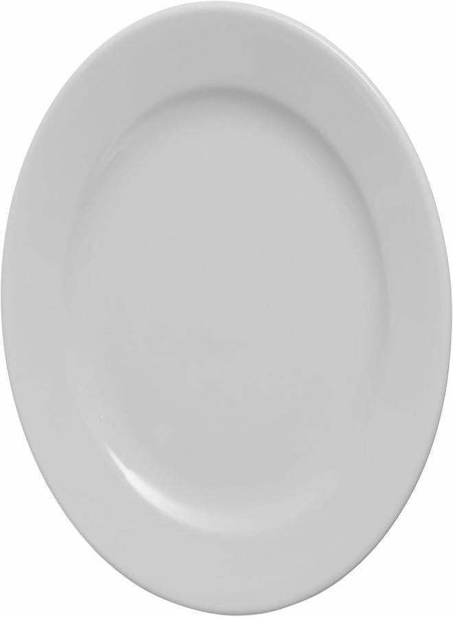 Royal Porcelain Flat Plate Shape 09 18 Cm White - Image 2