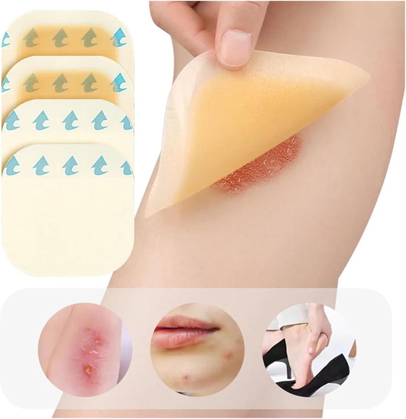 Tattoo Cover Up Patch 16pcs Hydrocolloid Dressing Pads Cuttable Scar Cover for Tattoo - Image 4