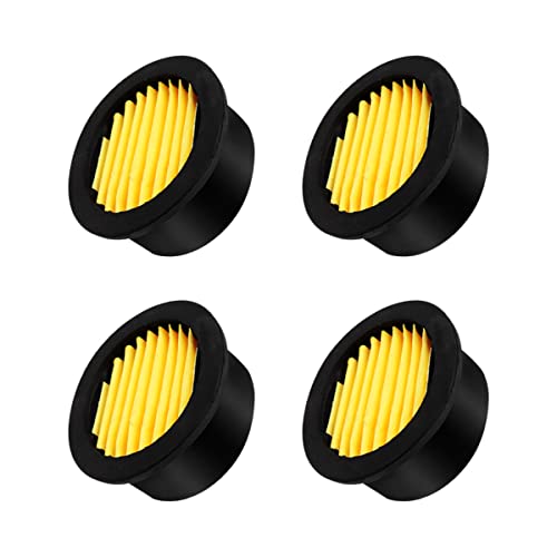 Tnuocke 4pcs Air Compressor Replacement Filter Elements,Air Compressor Intake Paper Filter Sound Muffler Accessories for generators,blowers, exhaust ports H-068 - Image 1