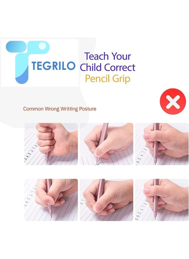 Tegrilo كتاب الكتابة اليدوية العربية، كتاب تدريب الخط السحري للأطفال، مجموعة تدريبات التتبع القابلة لإعادة الاستخدام. يتضمن قلم سهل الإمساك وإعادة التعبئة 4 كتب أرقام الرياضيات ورسم الحروف الأبجدية العربية  - Image 4
