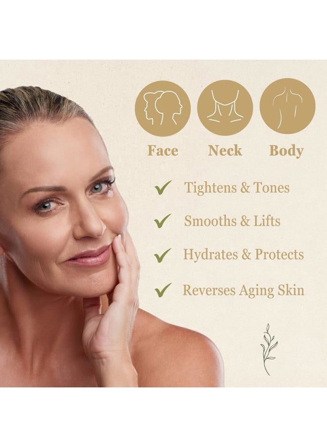Nutravive Body Protect Cream – Anti-Aging Crepey Skin Moisturizer, 8.1 Oz – Tighten, Tone & Nourish Crepey Skin – Full Body Moisturizing Treatment - Boost Collagen Production & Protect Skin Layers - Image 3