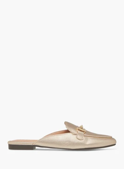Celeste Women's Metal Accent Slip-On Mules