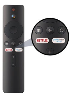 Replacement Remote Control for Xiaomi Mi Stick || Bluetooth Voice Control Remote Compatible with Mi Box S, Mi Box 4X, Mi TV P1, Q1, 4S, 4K, 4A, Q1E (XMRM-00A) – Ergonomic Design, Easy Pairing, Long Battery Life. Quick Access Buttons