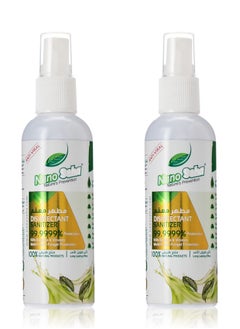 King Mariot Disinfectant Sanitizer | Nano Seha Nature's Prevention | 100ML | 99.9999% Protection | Anti-Viral & Anti-Fungal | Aloe Vera | Non-Alcoholic & Chemical-Free  - Image 2
