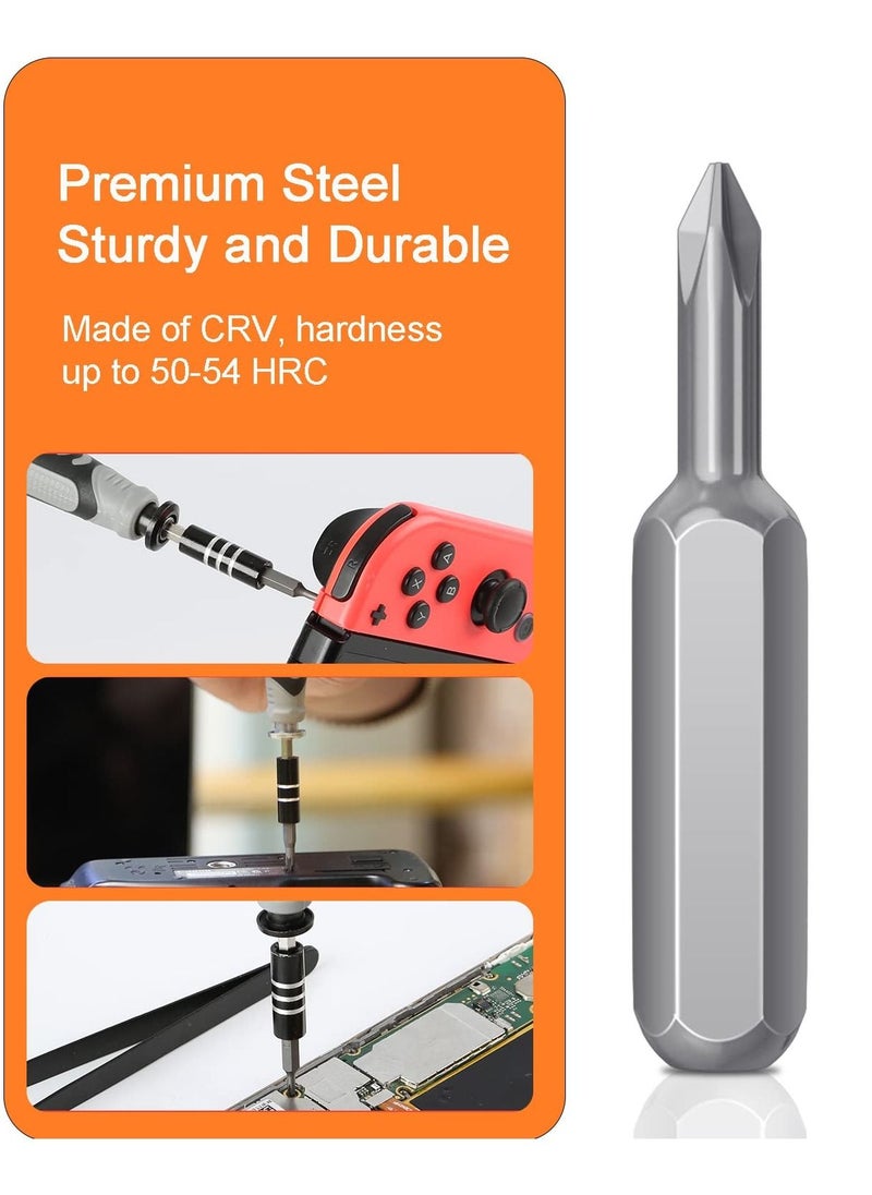 BORTONY - Screwdriver Set 130 in 1 Electronics Tool Kit with 121 Bits Magnetic Repair Tool Kit with Tweezer Flat Phillips Pentalobe Torx Star Screwdriver for Computer Xbox iPhone PC - Image 1