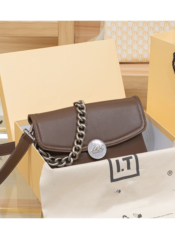 Mark Fairwhale New High-end Versatile Single Shoulder Crossbody Bag 