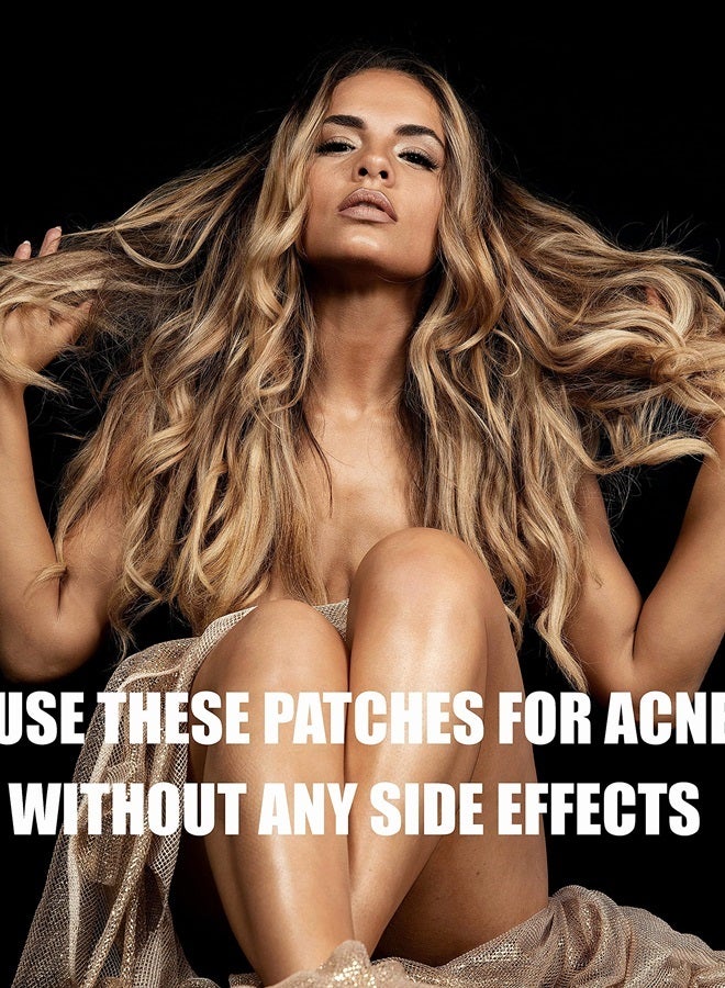 Medical Miracles NEW- Chlorophyll, Tea Tree Oil and Hydrocolloid Acne 72 Patches by Medical Miracles. Face Healing Patch Treatment for Absorbing Zits, Pimples, Cystic Spots, Blemishes - Image 2