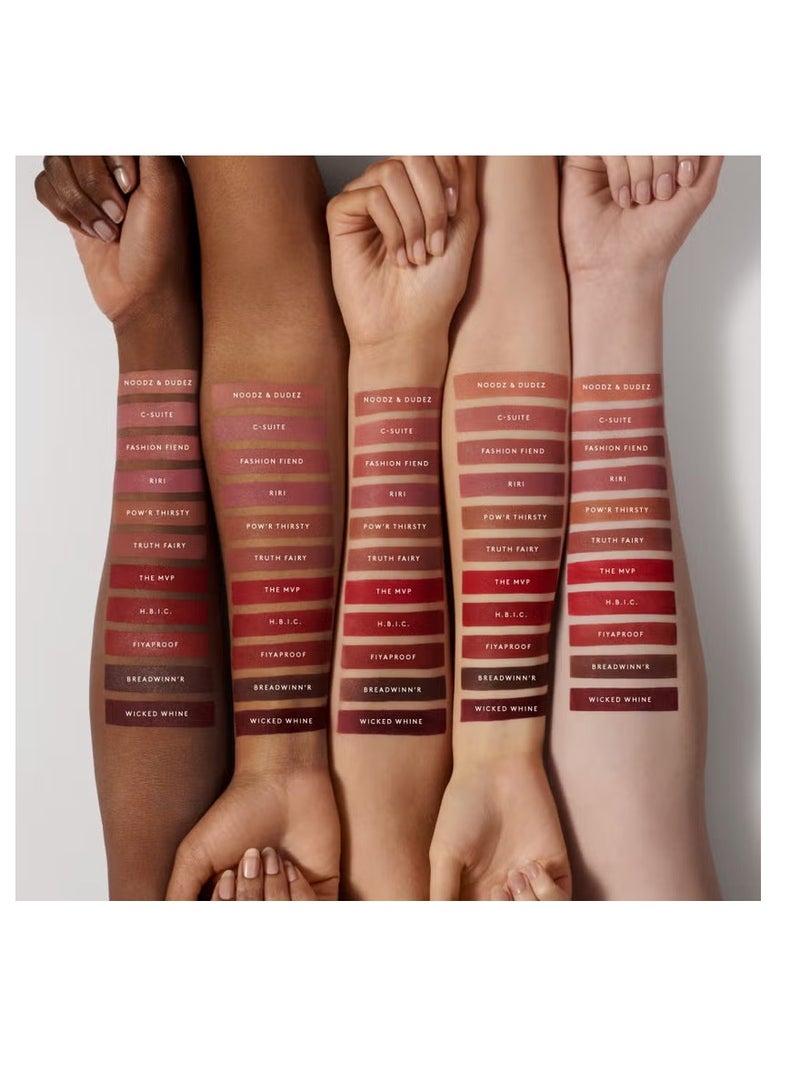فنتي بيوتي Fenty Beauty Icon Velvet Liquid Lipstick - Bread Winn'R - Image 3